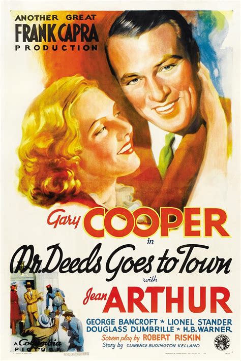 <b>Deeds</b> <b>Goes</b> <b>to Town</b>" — drama, comedy and romance movie produced in USA and released in 1936. . Imdb mr deeds goes to town